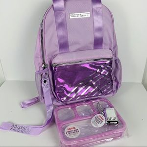 Justice Collection X backpack school bundle